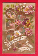 Fant-621D01  Le Thermomètre De L'amour, ""active, Réservé, Bleuet, Inapte"", Cpa BE - Humor