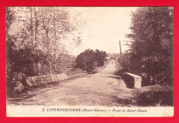 F-79-Champdeniers-01P54 Le Pont De Saint Denis, Cpa BE - Champdeniers Saint Denis