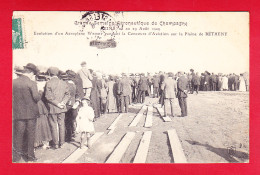 Aviation-165P214  Grande Semaine Aéronautique De Champagne, REIMS, évolution D'un Aéroplane WRIGHT Pendant Le Concours - Reuniones