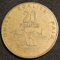 DJIBOUTI - 20 FRANCS 2010 - KM 24 - Dschibuti