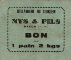 Bon Pour 1 Pain - Bons & Nécessité