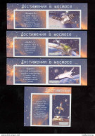 Label Transnistria 2022 Achievements In Space 4v**MNH Imperforated + 4 Labels Rare!!! - Viñetas De Fantasía