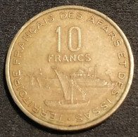 Pas Courant - DJIBOUTI - 10 FRANCS 1975 - KM 17 - TERRITOIRE FRANÇAIS DES AFARS ET DES ISSAS - Gibuti