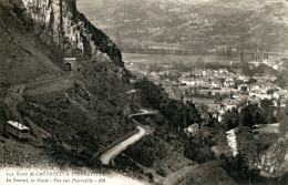 CPA - ROUTE DE CAUTERETS A PIERREFITTE - LE TUNNEL, LA ROUTE - Cauterets