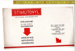 SOLDE 2007 - STIMUTONYL FER. CHOLINE ACIDE ACETYL GLUTAMIQUE - Publicités