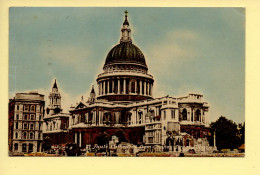 Angleterre : LONDRES – St-Paul's Cathedral From Cannon Street (voir Scan Recto/verso) - St. Paul's Cathedral