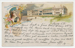 Postal Stationery USA 1893 Worlds Columbian Exposition - The Woman S Building - Mrs. Potter - Autres & Non Classés