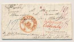 Den Haag - Wien Oostenrijk 1833 - Franco Coblentz - ...-1852 Préphilatélie