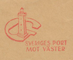 Meter Cut Sweden 1974 Lighthouse - Goteborg - Lighthouses