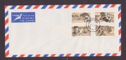 South West Africa 1978 Hottentot Tribal Set With Ostrich , Windhoek Cancel - Africa Del Sud-Ovest (1923-1990)