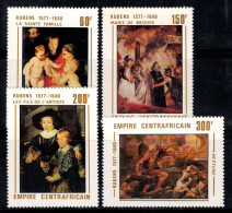 République Centrafricaine 1978 Mi. 527-530 Neuf ** 100% Art, Rubens - Centrafricaine (République)