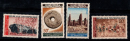 République Centrafricaine 1967 Mi. 151-154 Neuf ** 100% Histoire Ancienne - Centrafricaine (République)