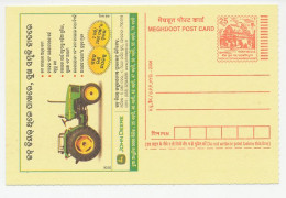Postal Stationery India 2006 Tractor - John Deere - Agricoltura