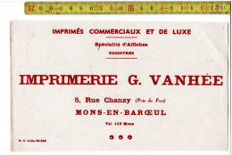 SOLDE 2007 - IMPRIMES COMMERCIAUX ET DE LUXE - G VANHEE MONS EN BAROEUL - Advertising