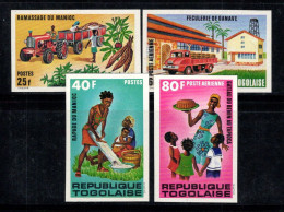 Togo 1972 Mi. 923B-926B Neuf ** 100% Transformation Du Manioc - Togo (1960-...)