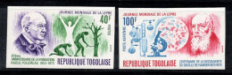 Togo 1973 Mi. 960B-961B Neuf ** 100% Poste Aérienne Pathogène De La Lèpre - Togo (1960-...)