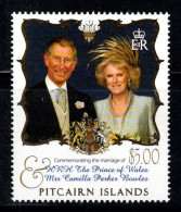 Île De Pitcairn 2005 Mi. 680 Neuf ** 100% 5 $, Prince Charles - Pitcairninsel