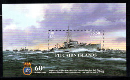 Île De Pitcairn 2004 Mi. Bl. 35 Bloc Feuillet 100% Neuf ** Navire, HMS, 5.50 - Pitcairneilanden