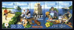 Île De Pitcairn 2001 Mi. 592-595 Neuf ** 100% Arts Et Artisanat - Pitcairneilanden