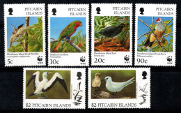 Île De Pitcairn 1996 Mi. 487-492 Neuf ** 100% Oiseaux, Nature - Islas De Pitcairn