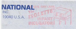 Meter Cut USA 1977 Infant Incubator - Autres & Non Classés