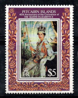 Île De Pitcairn 1993 Mi. 412 Neuf ** 100% La Reine Elizabeth, 5 $ - Pitcairn Islands
