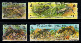 Île De Pitcairn 1993 Mi. 418-423 Neuf ** 100% Lézards - Pitcairn Islands