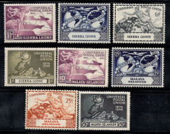 UPU 1949 Neuf ** 100% Sierra Leone, Selangor - UPU (Unión Postal Universal)