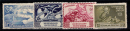 Bechuanaland 1949 Mi. 124-127 Neuf * MH 100% UPU - 1885-1964 Protectoraat Van Bechuanaland