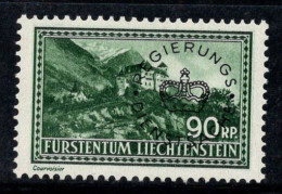 Liechtenstein 1934 Mi. 18 Neuf * MH 100% Service 90 Rp - Dienstzegels