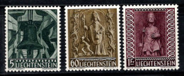 Liechtenstein 1960 Mi. 386-388 Neuf * MH 100% Noël - Unused Stamps