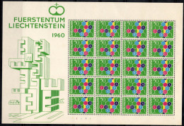 Liechtenstein 1960 Mi. 398 Bloc Feuillet 60% Neuf ** 50 Rp, Europa Cept - Blocs & Feuillets