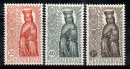 Liechtenstein 1954 Mi. 329-331 Neuf * MH 100% Santa Marira - Nuevos