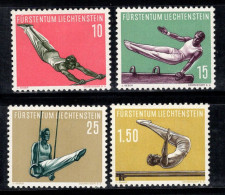 Liechtenstein 1957 Mi. 353-356 Neuf * MH 100% Sport - Ongebruikt