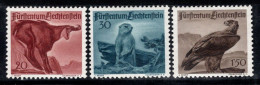 Liechtenstein 1947 Mi. 253-255 Neuf * MH 100% Chasse, Animaux - Neufs