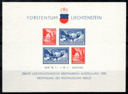 Liechtenstein 1936 Mi. Bl. 2 Bloc Feuillet 100% Neuf ** Musée De La Poste, Vaduz - Blocs & Feuillets