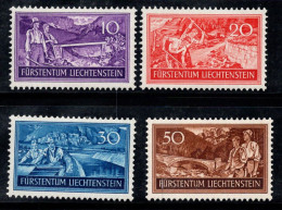 Liechtenstein 1937 Mi. 152-155 Neuf * MH 100% Travail - Neufs