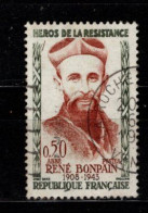 - FRANCE - 1960 - YT N° 1252 - Oblitéré - Abbé René Bompain - Oblitérés