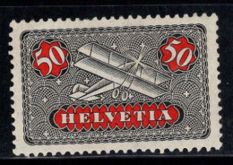 Suisse 1923 Mi. 184x Neuf * MH 100% Poste Aérienne 50 C, AIR - Unused Stamps