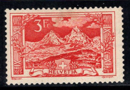 Suisse 1918 Mi. 142 Neuf * MH 100% 3 Fr, Paysage - Ungebraucht