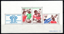 Mali 1978 Mi. Bl. 10 Bloc Feuillet 100% Neuf ** Coupe Du Monde - Mali (1959-...)