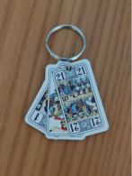 Porte-clefs Bois "TAROT PONTARLIER (25)" - Porte-clefs