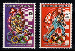 République Centrafricaine 1990 Mi. 1413-1414 Neuf ** 100% Poste Aérienne Jeux Olympiques - Central African Republic