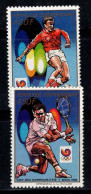 République Centrafricaine 1988 Mi. 1338-1339 Neuf ** 100% Poste Aérienne Jeux Olympiques - Centrafricaine (République)