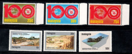 Malaisie 1974 Mi. 121-126 Neuf ** 100% UPU, Kuala Lumpur - Malaysia (1964-...)
