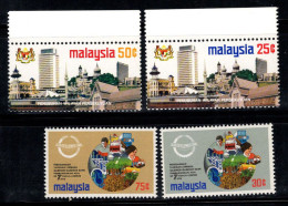 Malaisie 1974 Mi. 112-115 Neuf ** 100% Kuala Lumpur, Banque - Malaysia (1964-...)