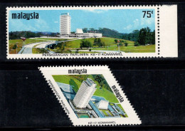 Malaisie 1971 Mi. 81-82 Neuf ** 100% Parlement, Kuala Lumpur - Malaysia (1964-...)