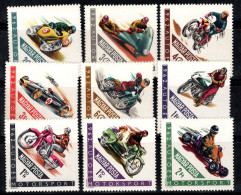 Hongrie 1962 Mi. 1889A-1897A Neuf ** 100% Moteur, Sport - Unused Stamps