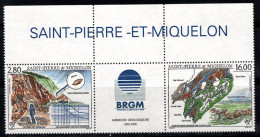 Saint-Pierre-et-Miquelon 1995 Yv. 619A Neuf ** 100% Missions Géologiques - Neufs