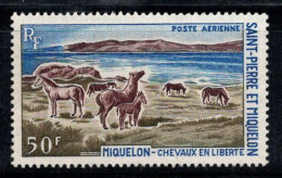 Saint-Pierre-et-Miquelon 1969 Yv. 44 Neuf ** 100% Poste Aérienne Animaux - Nuevos